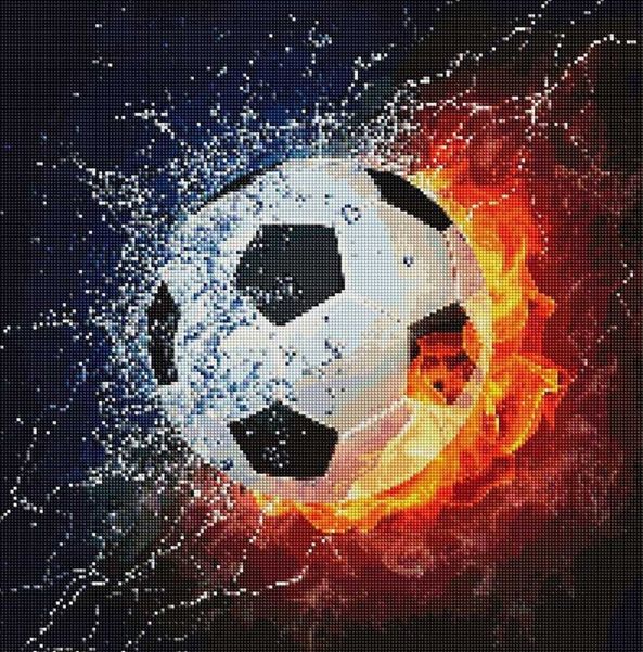 Fussball Diamond Painting